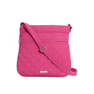Vera Bradley Triple Crossbody Plum & Matching Clutch/Wallet